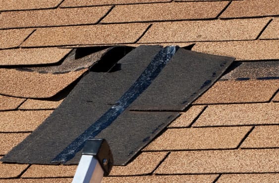 trusted storm damage repair roofers Los Angeles, CA