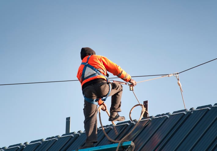 Don’t Risk a Fall – Let Guardian Roofs handle all your Roofing Needs