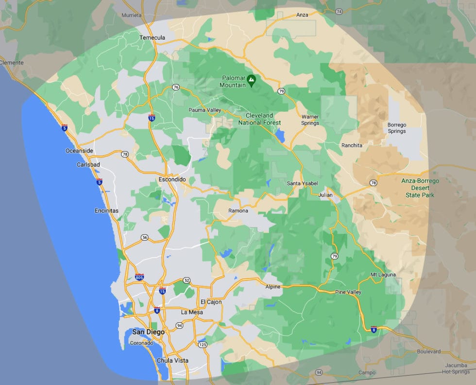 Areas We Service Guardian Roofs