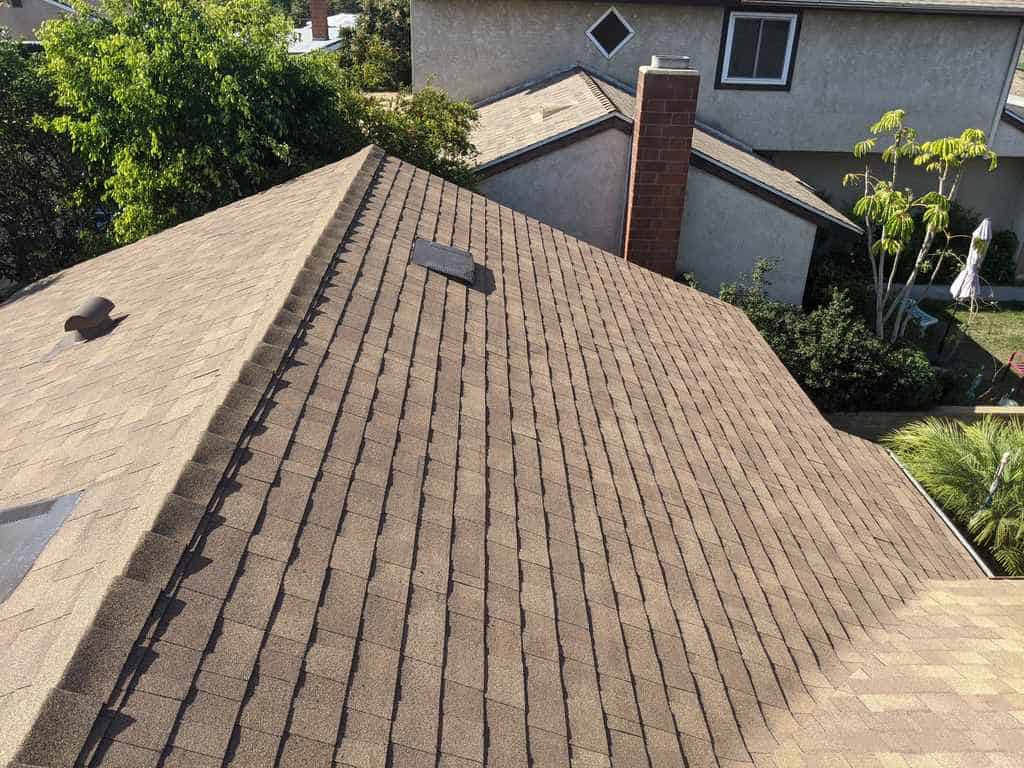 common roof type asphalt shingle roofing in San Marcos installed by Guardian Roofs