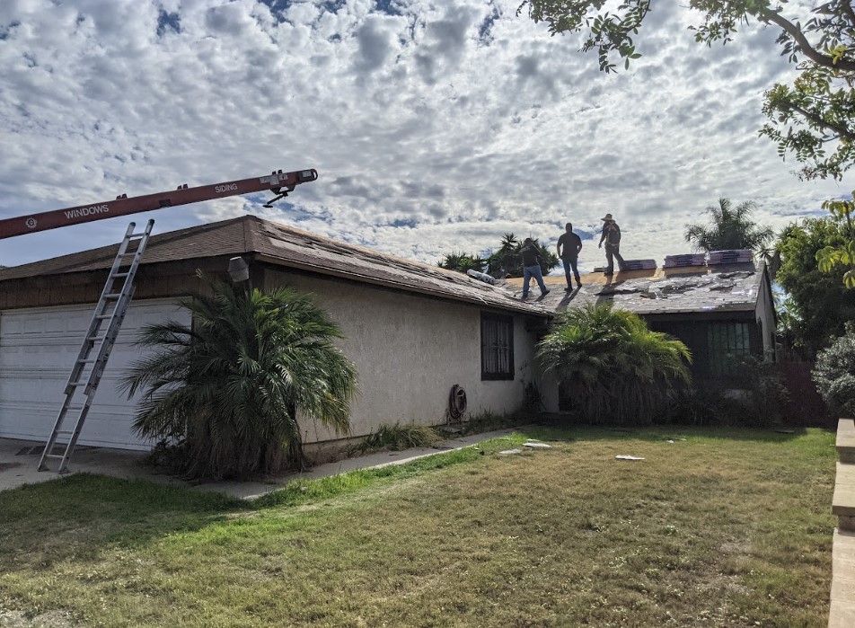roof replacement in San Diego