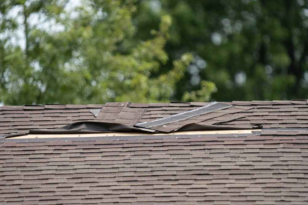 roof damage in Orange County